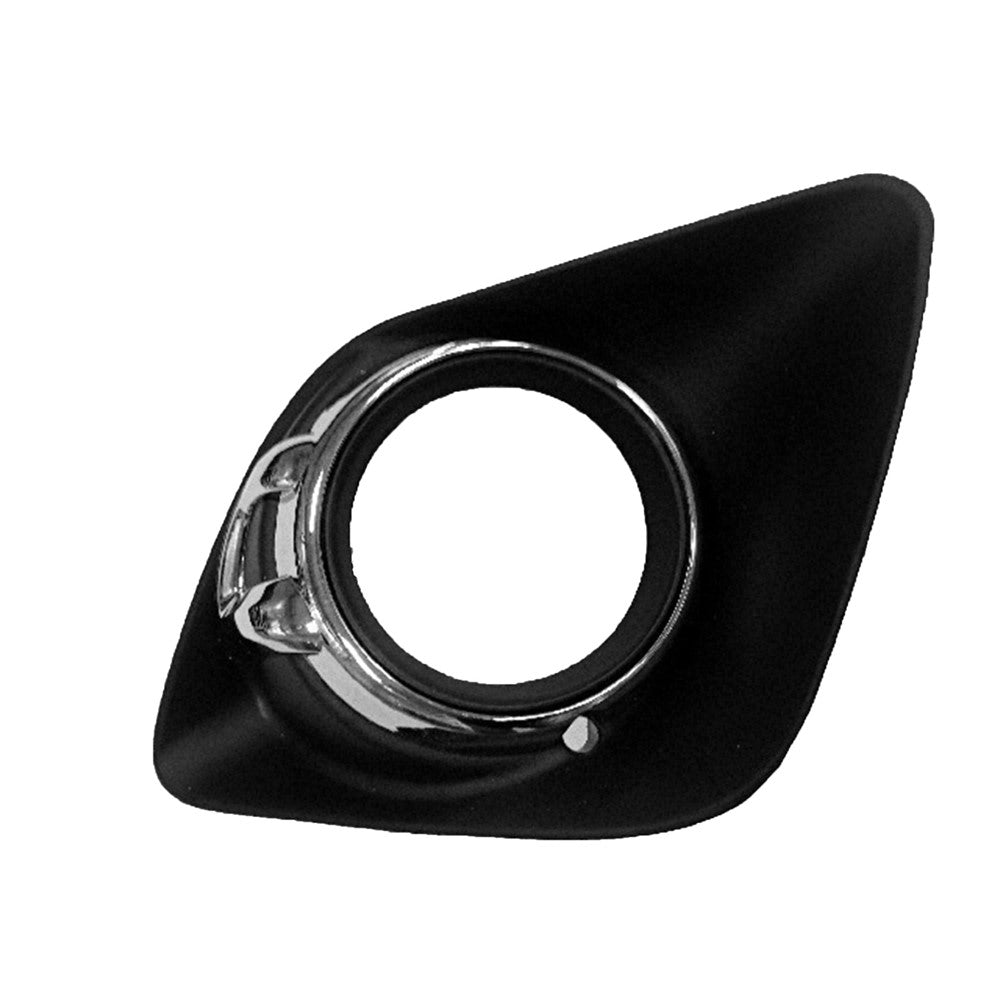 Front Right Passenger Side Front Fog Light Bezel 2011-2012 Mitsubishi Outlander Sport, Rvr