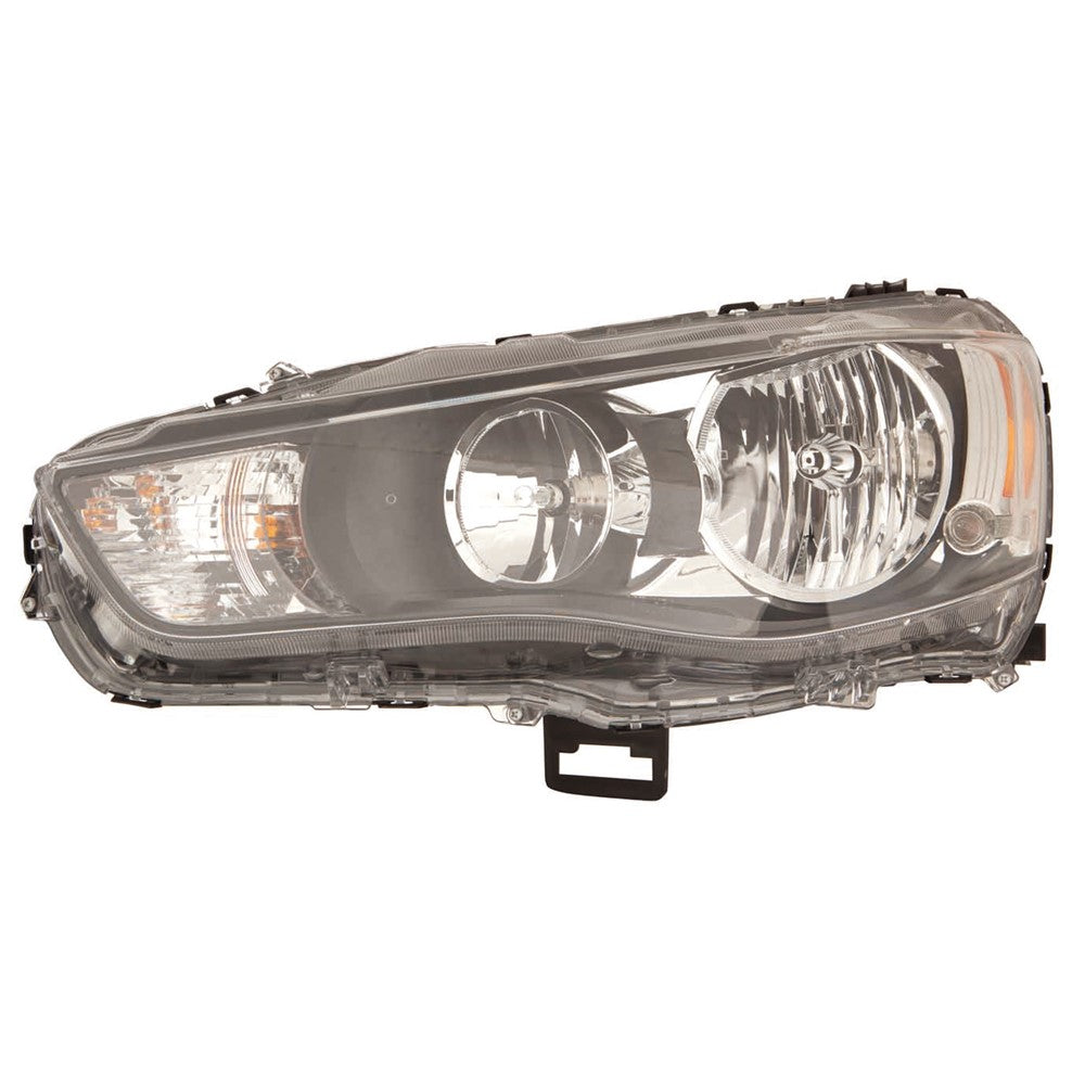 Front Left Driver Side Halogen Headlight Assembly 2010-2013 Mitsubishi Outlander