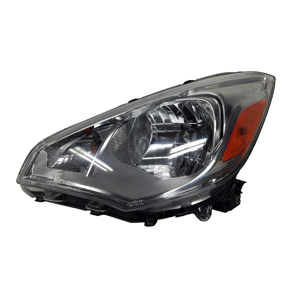 Front Left Driver Side Halogen Headlight Assembly 2017-2020 Mitsubishi Mirage G4, Mirage