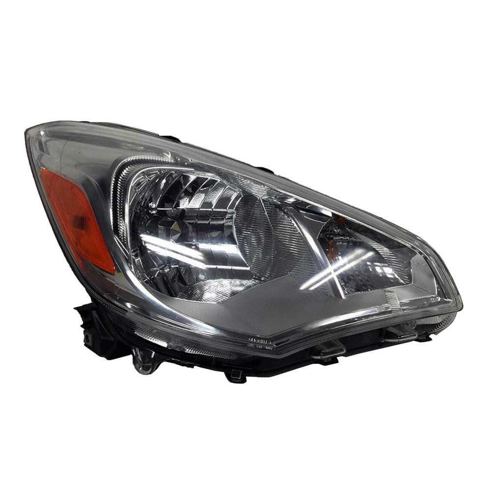 Front Right Passenger Side Halogen Headlight Assembly 2017-2020 Mitsubishi Mirage G4, Mirage