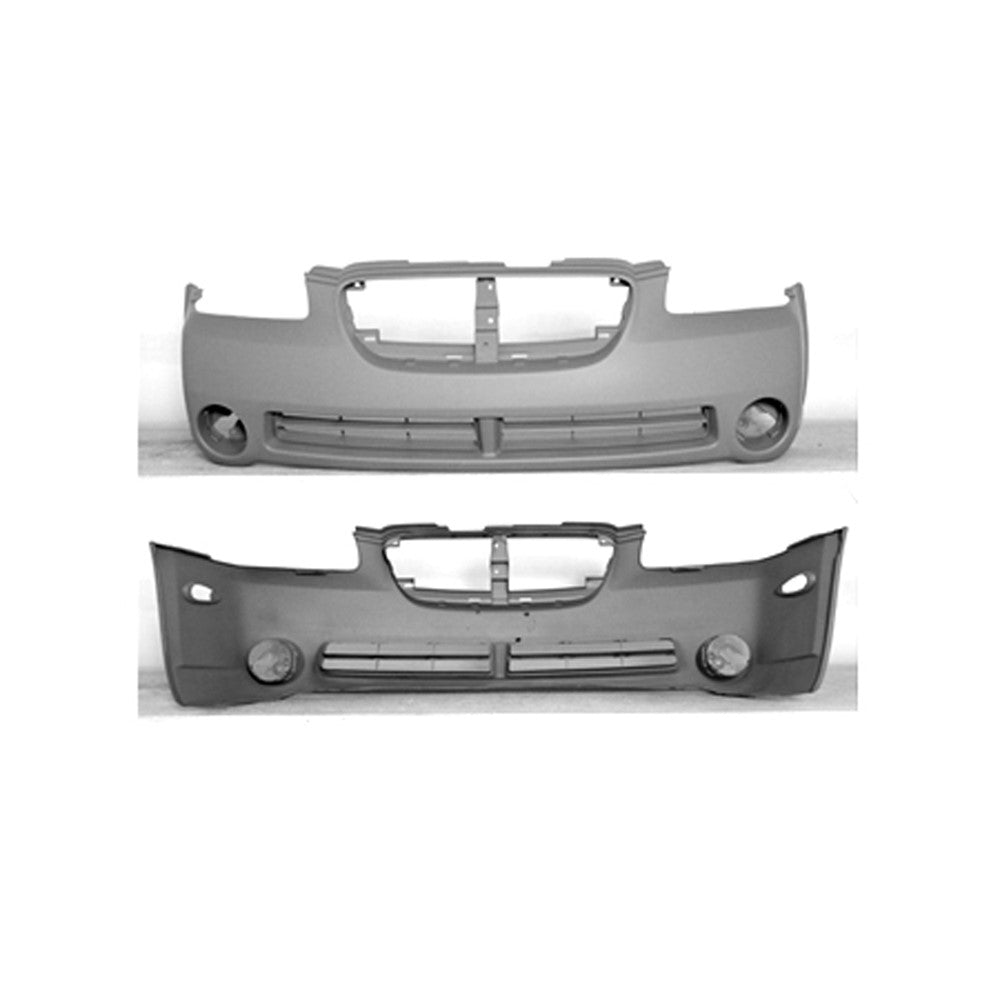 Front Bumper Cover 2002-2003 Nissan Maxima