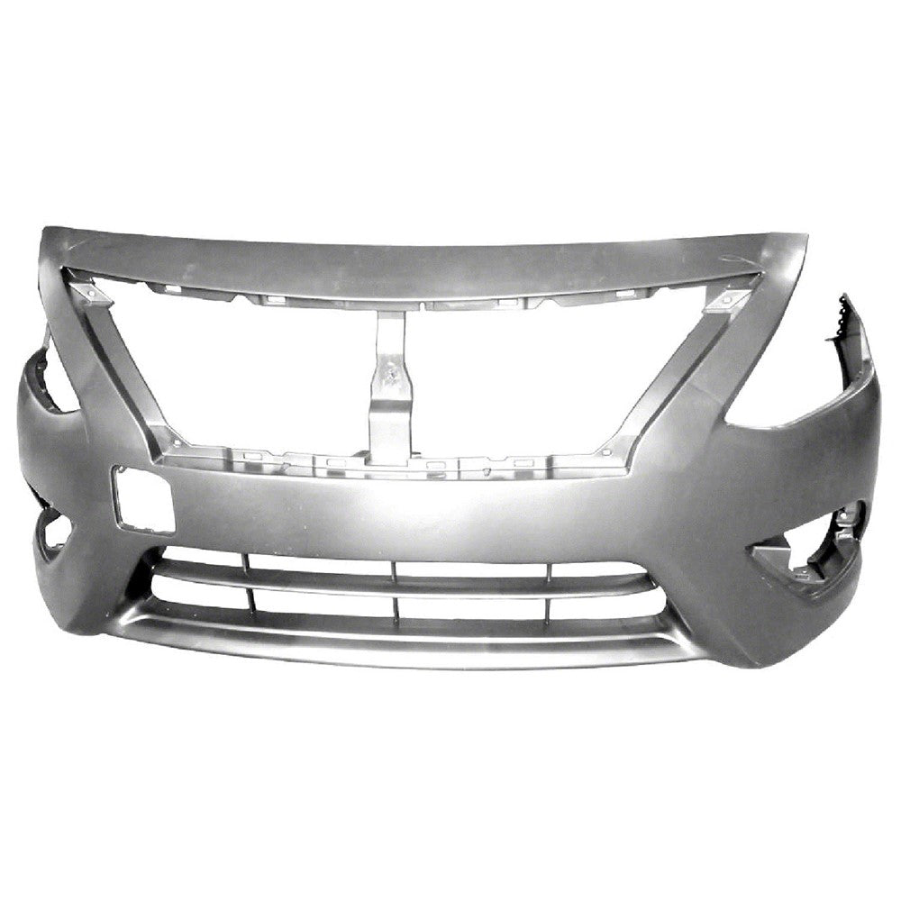Front Bumper Cover 2015-2019 Nissan Versa