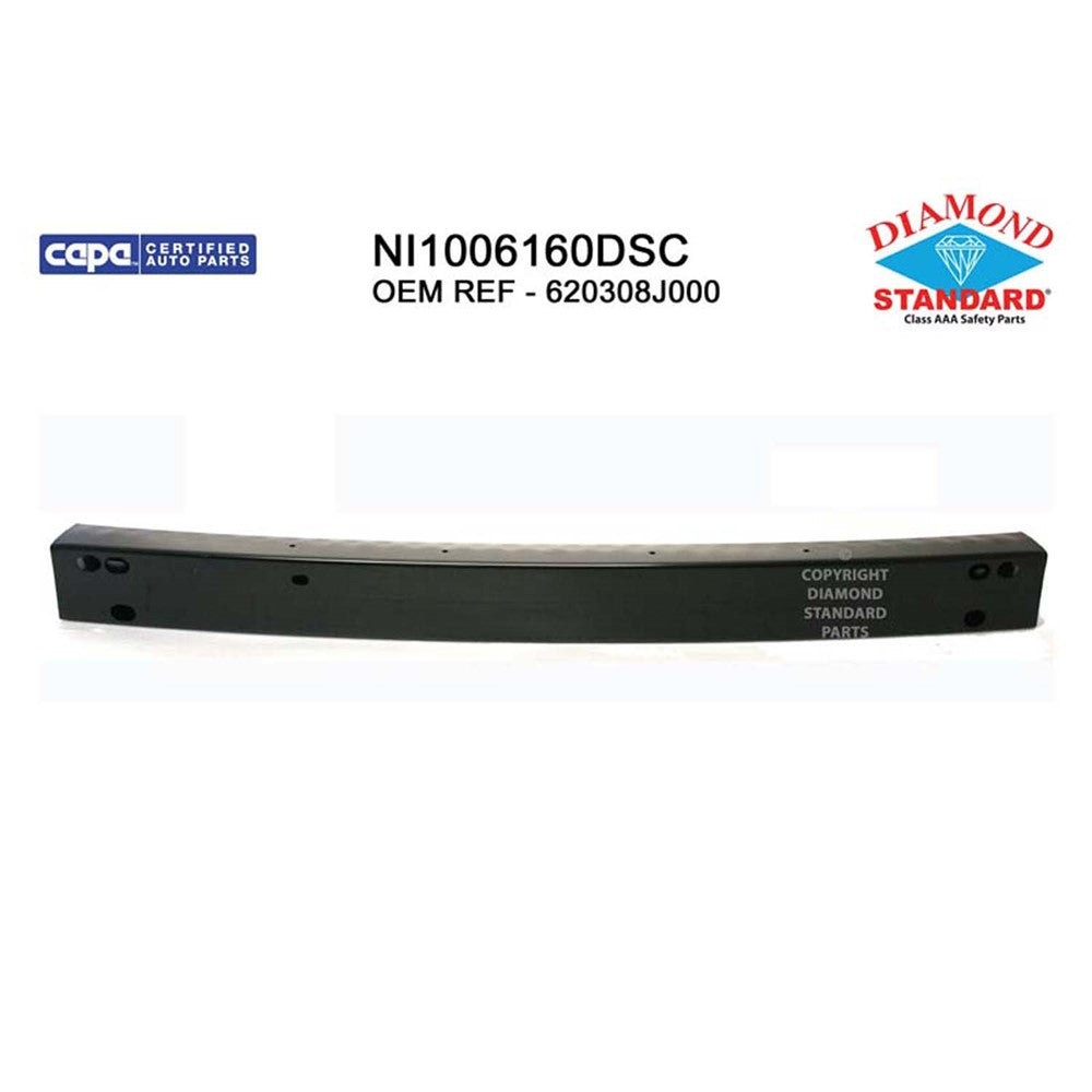 Front Bumper Impact Bar 2002-2008 Nissan Altima, Maxima