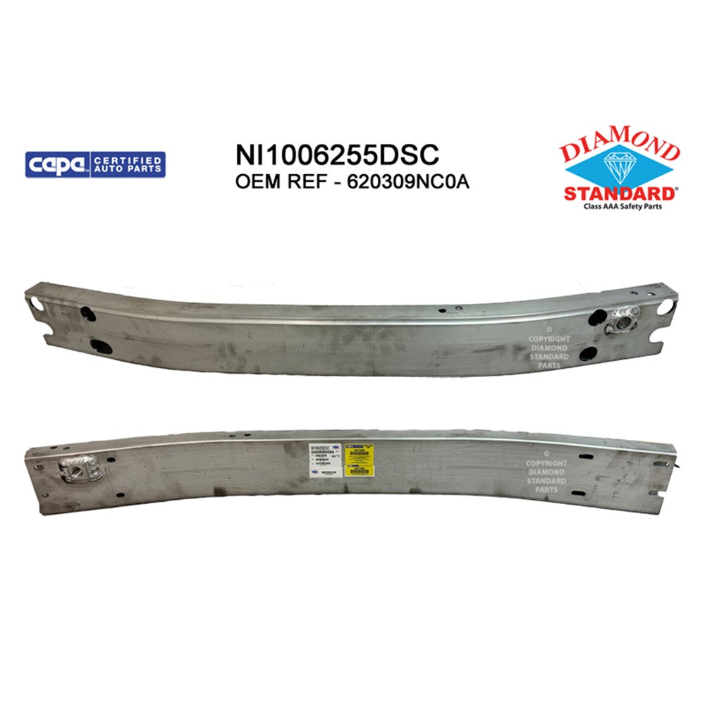 Front Bumper Impact Bar 2013-2020 Infiniti Jx35, Qx60 & Nissan Pathfinder