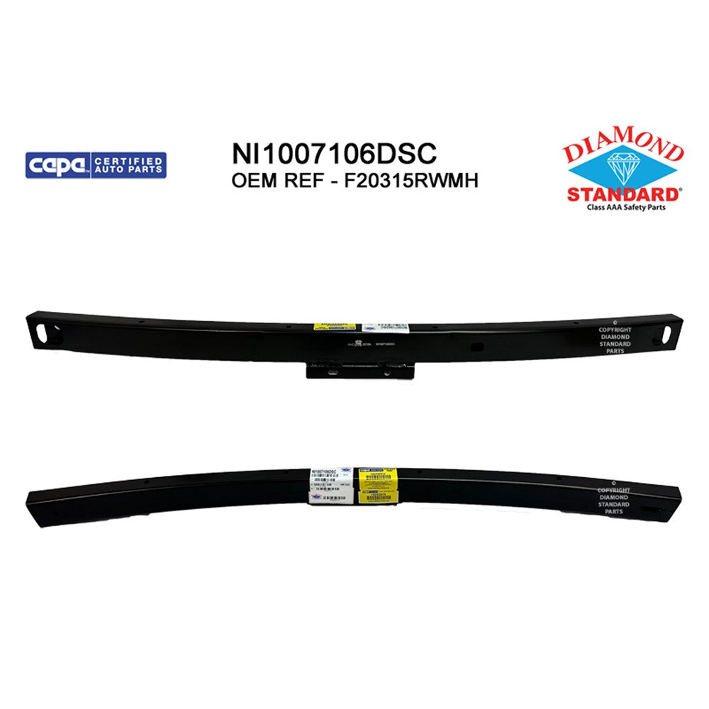 Front Lower Bumper Impact Bar 2020 Nissan Kicks