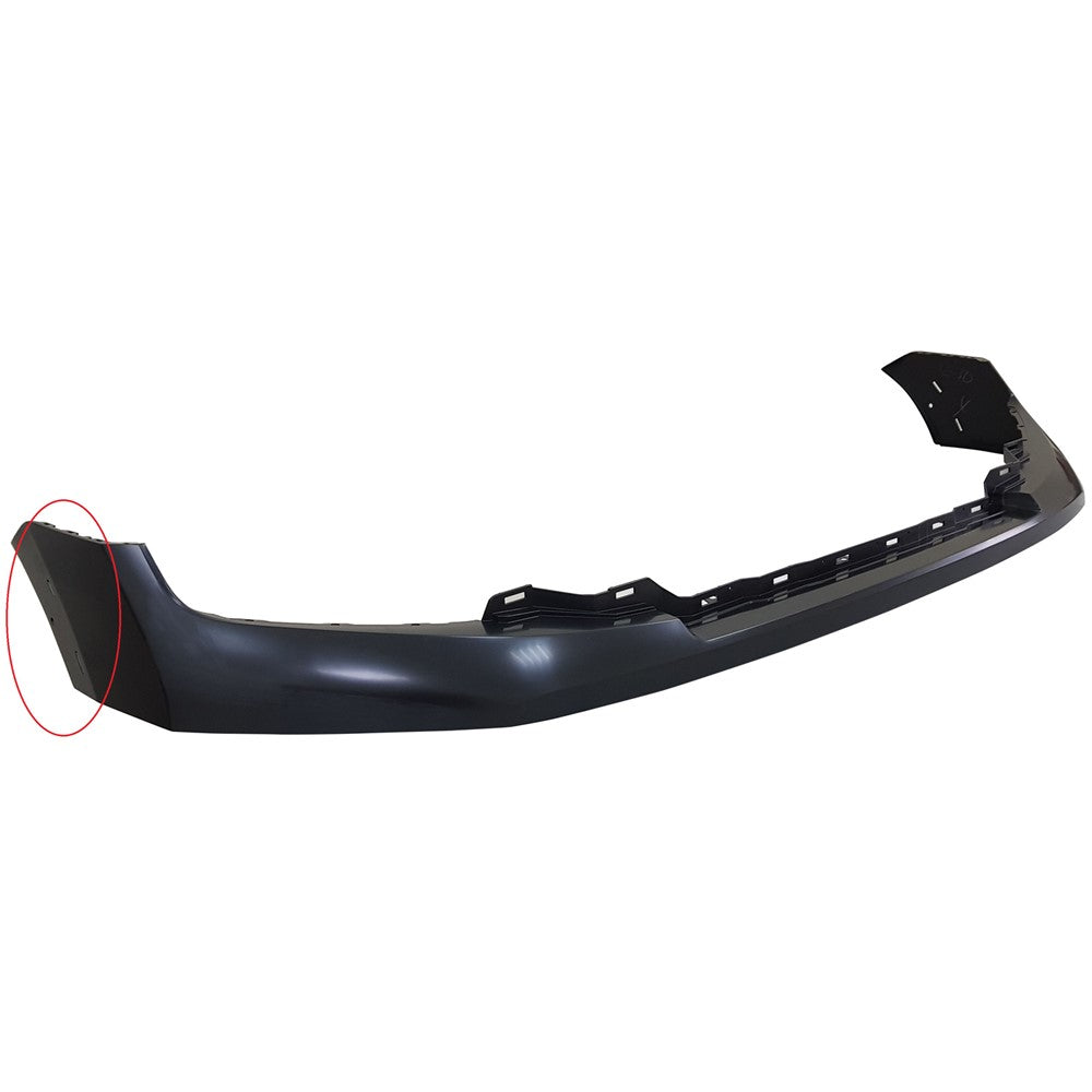 Front Upper Bumper Cover 2020-2024 Nissan Titan, Titan Xd