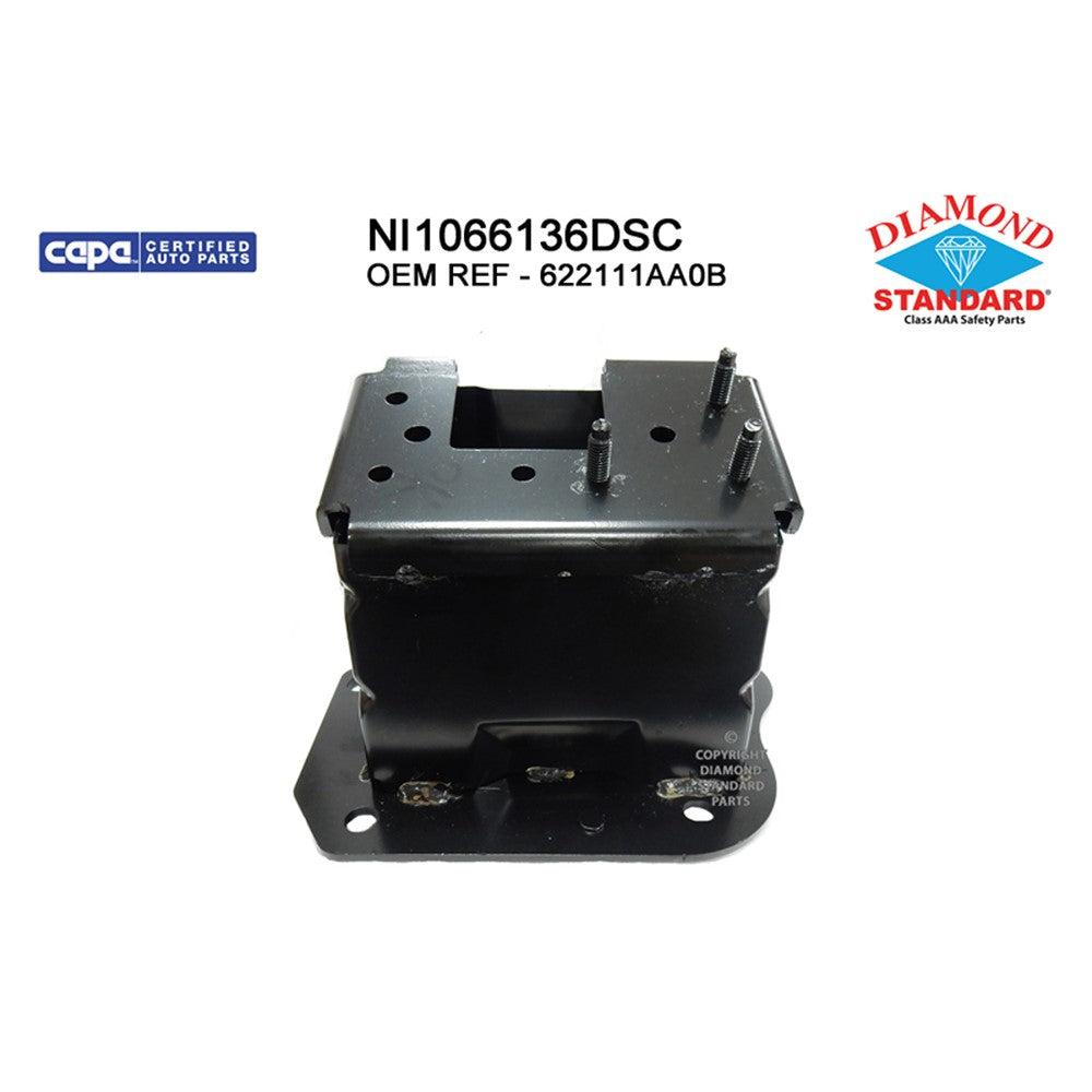 Front Left Front Driver Side Bumper Impact Bar Bracket 2009-2014 Nissan Murano