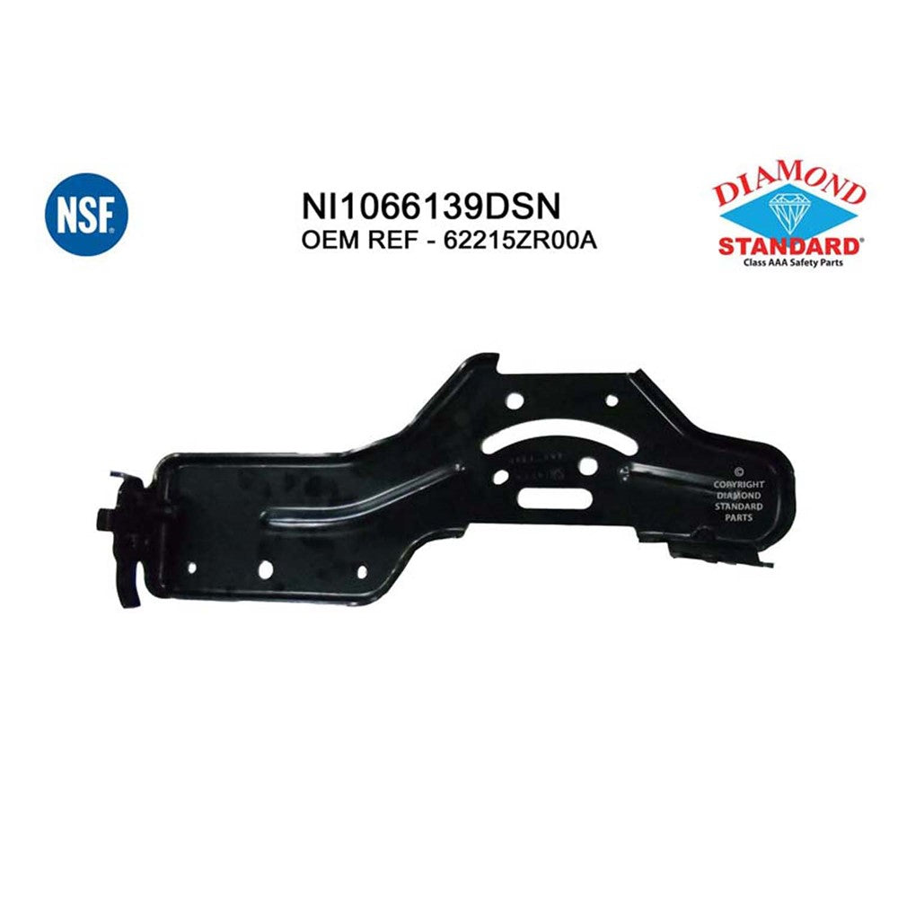 Front Left Front Driver Side Bumper Mounting Bracket 2008-2015 Nissan Titan