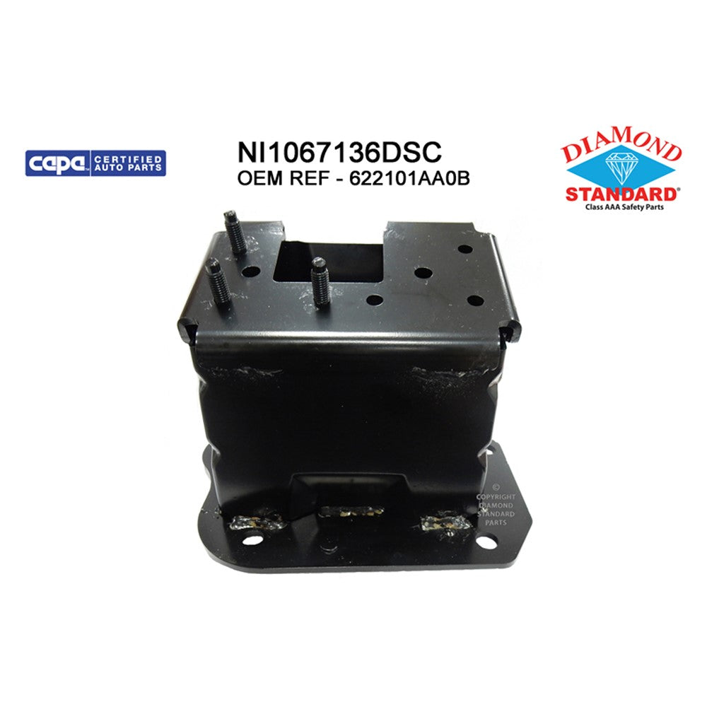 Front Right Front Passenger Side Bumper Impact Bar Bracket 2009-2014 Nissan Murano