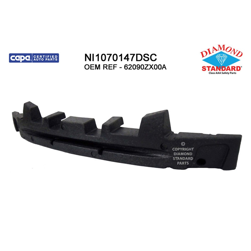 Front Bumper Impact Absorber 2010-2012 Nissan Altima