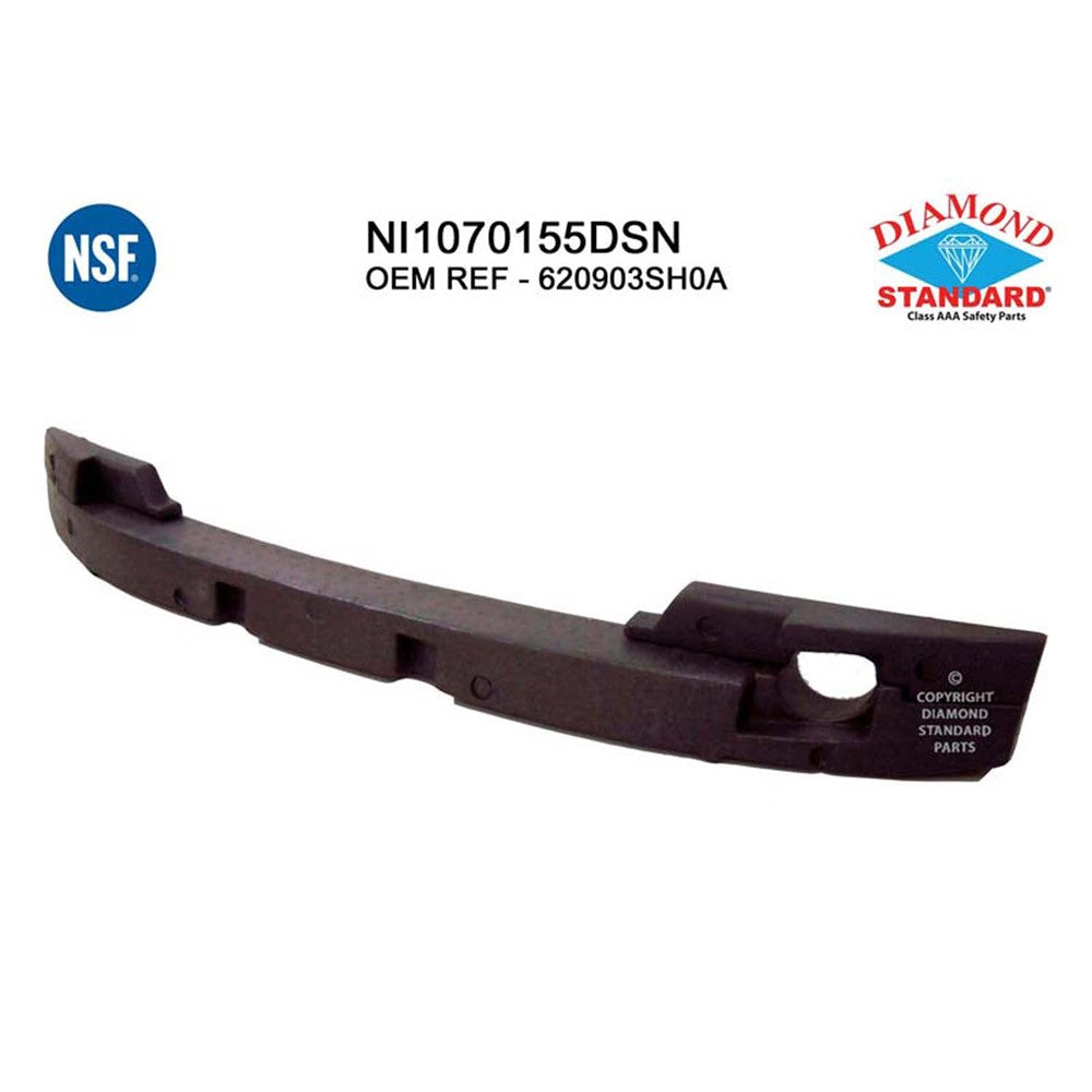 Front Bumper Impact Absorber 2013-2015 Nissan Sentra