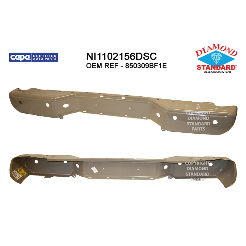 Rear Step Bumper Face Bar 2013-2021 Nissan Frontier