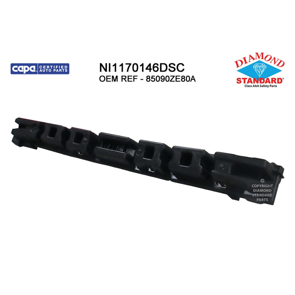 Rear Bumper Impact Absorber 2007-2012 Nissan Sentra