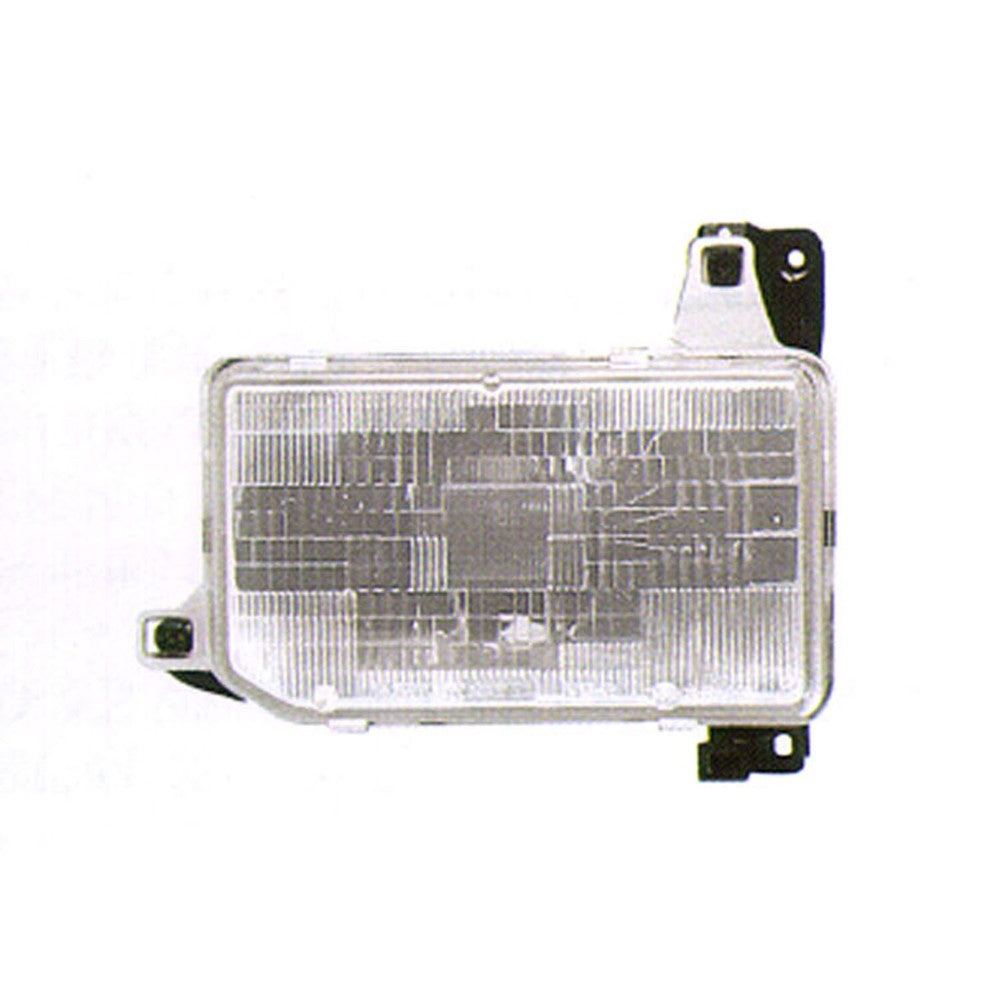 Front Left Driver Side Headlight Assembly 1987-1995 Nissan Pathfinder, Pickup
