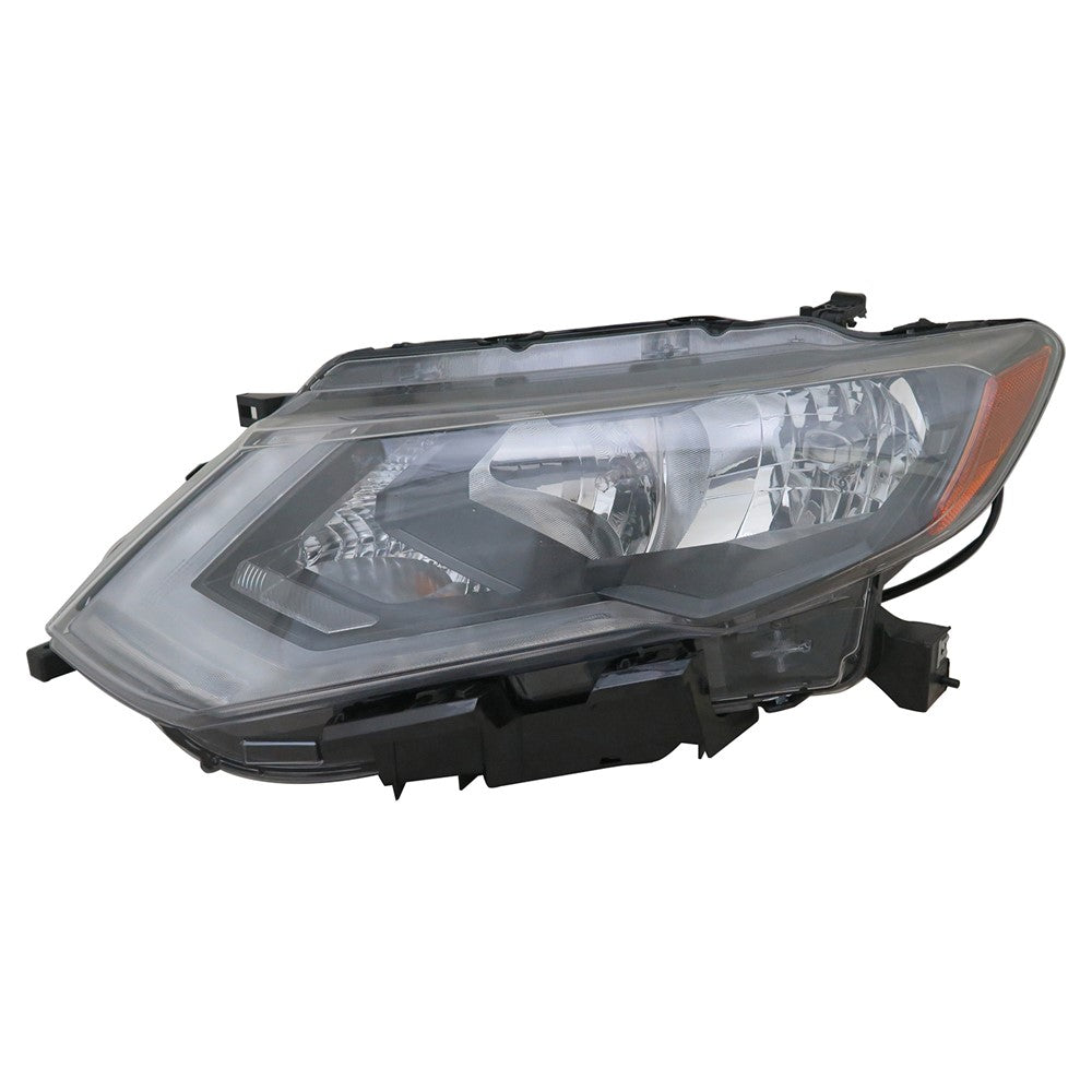 Front Left Driver Side Halogen Headlight Assembly 2017-2020 Nissan Rogue