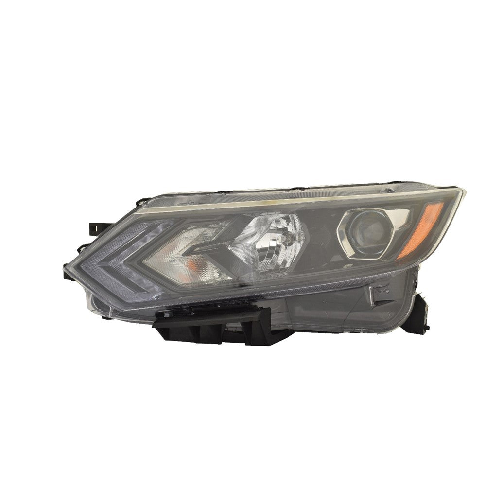 Front Left Driver Side Halogen Headlight Assembly 2020-2023 Nissan Qashqai, Rogue Sport