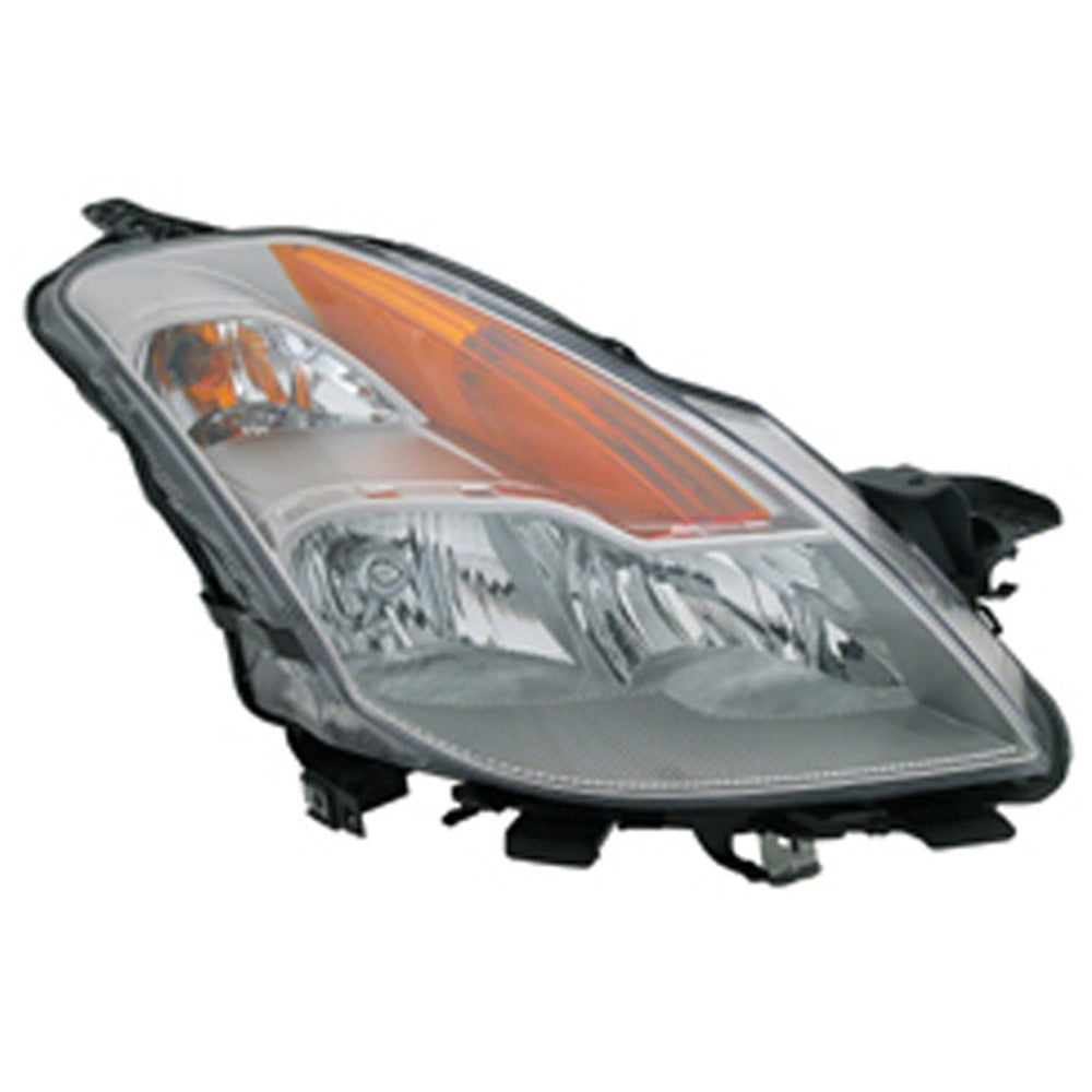 Front Right Passenger Side Halogen Headlight Assembly 2008-2009 Nissan Altima