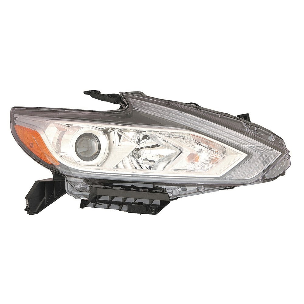 Front Right Passenger Side Halogen Headlight Assembly 2016-2018 Nissan Altima
