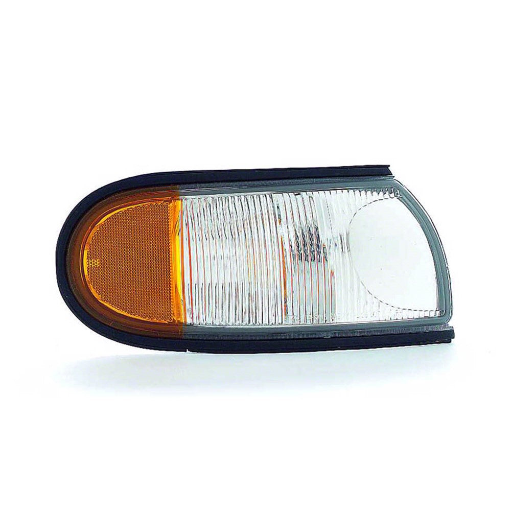 Front Right Passenger Side Front Parking Side Marker Light Lens And Housing 1996-1998 Mercury Villager & Nissan Quest