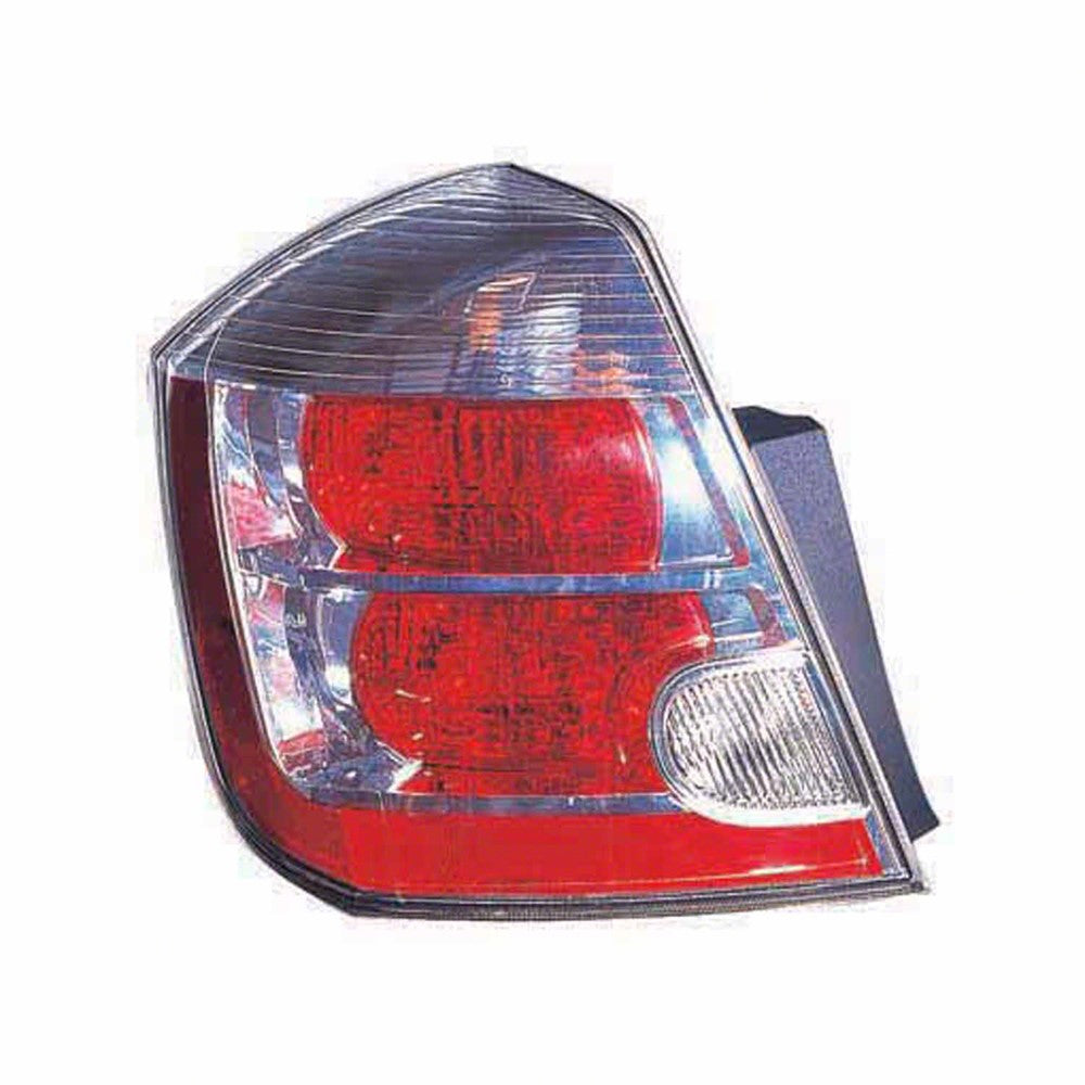 Rear Left Driver Side Tail Light Assembly 2007-2009 Nissan Sentra