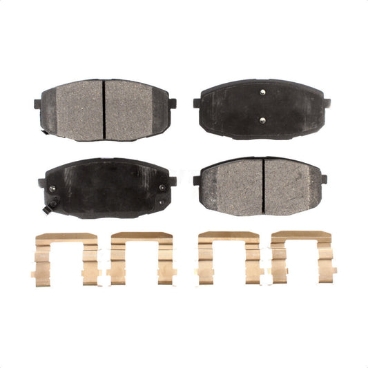 Semi-Metallic Disc Brake Pads Front PPF-D1397 For Hyundai Elantra Kia Forte Koup