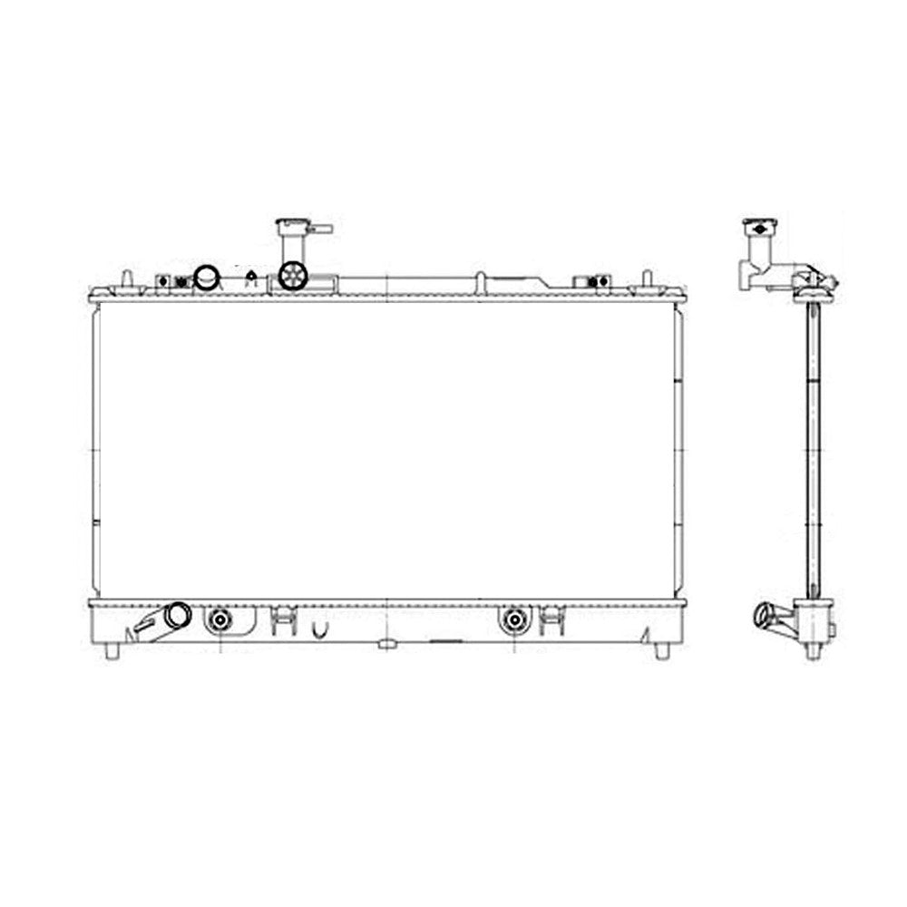 Radiator 2006-2008 Mazda 6