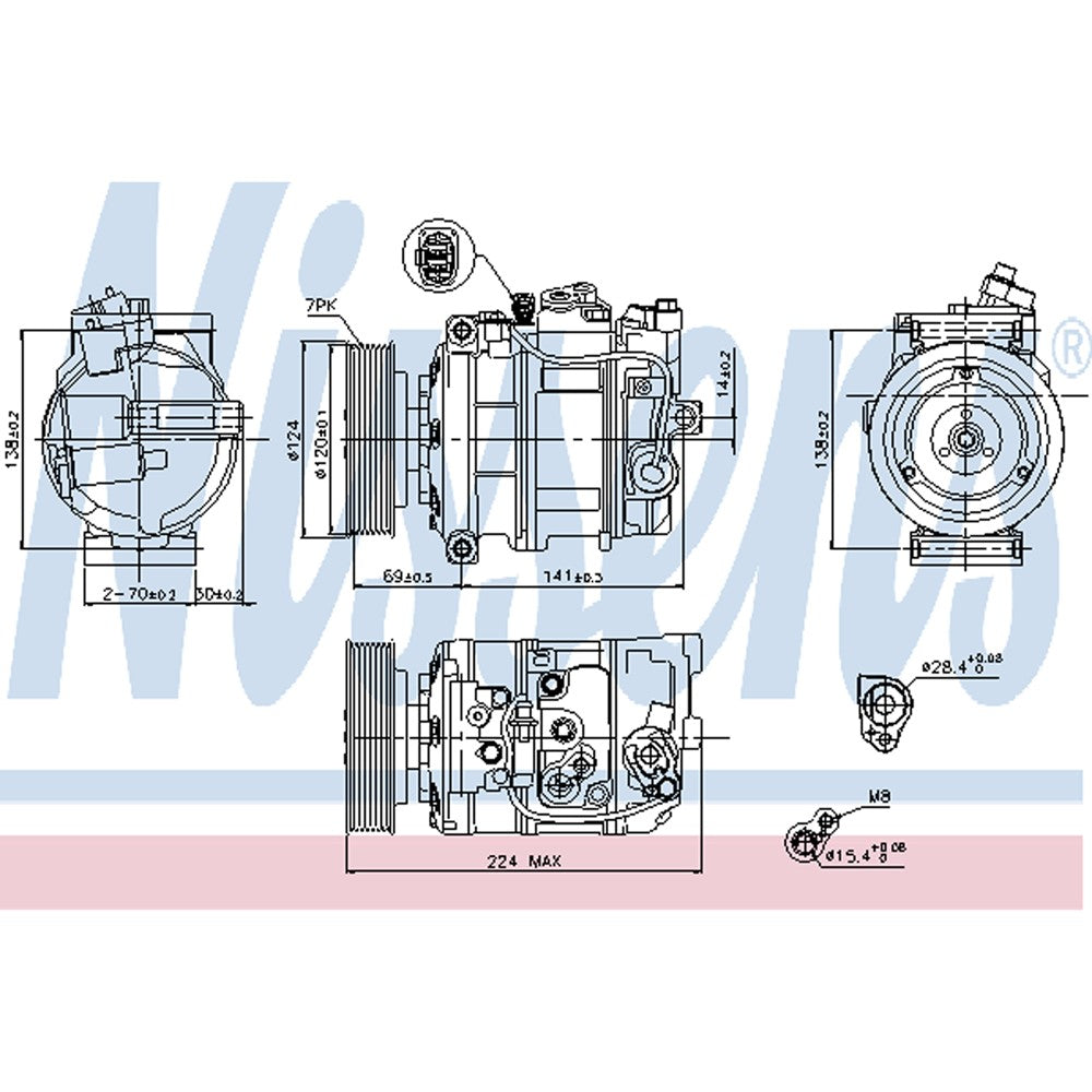 Radiator For Models With 2.0 Liter L4 And Manual Transmission Only 2011-2013 Buick Regal & Saab 9-5