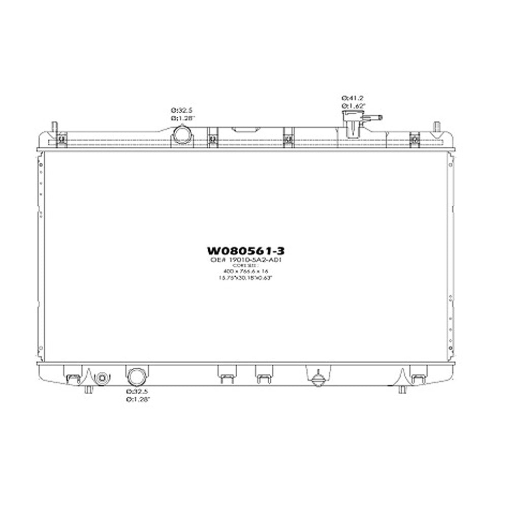 Radiator 2013-2020 Honda Accord & Acura Tlx