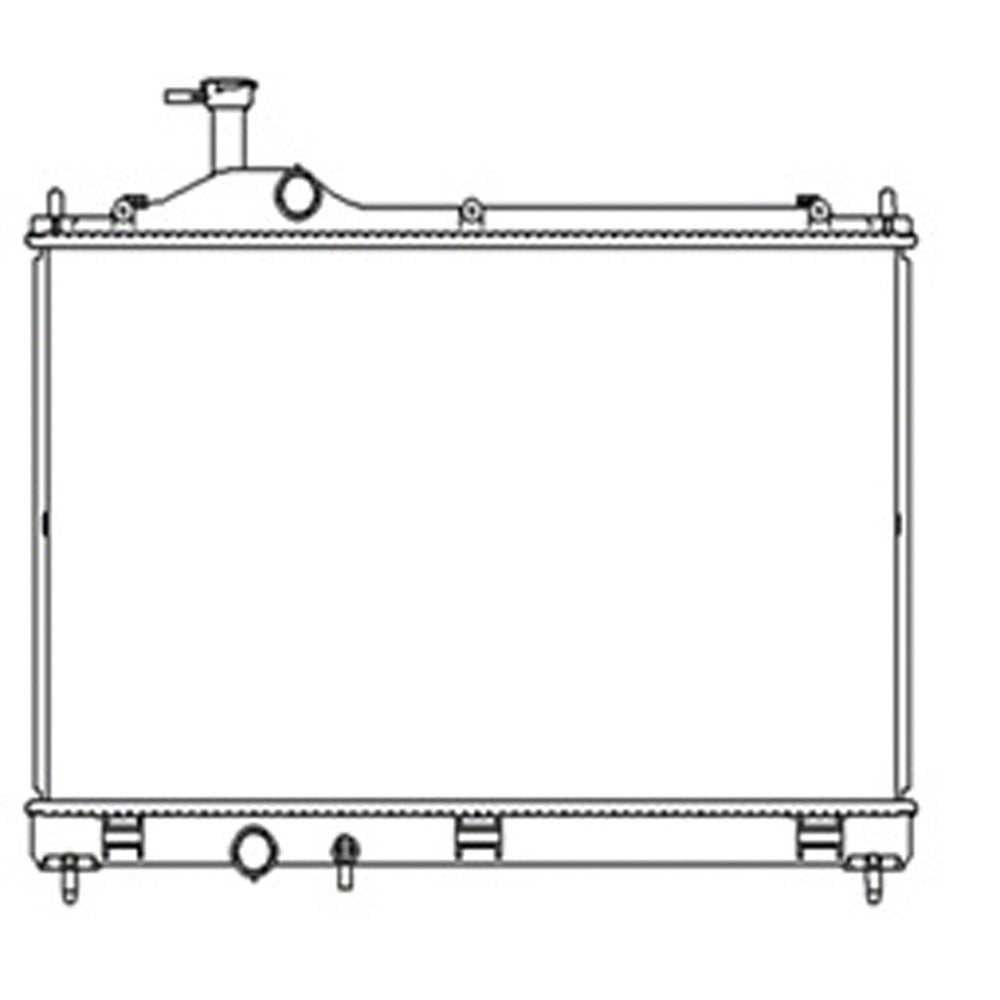 Radiator 2014-2020 Mitsubishi Outlander