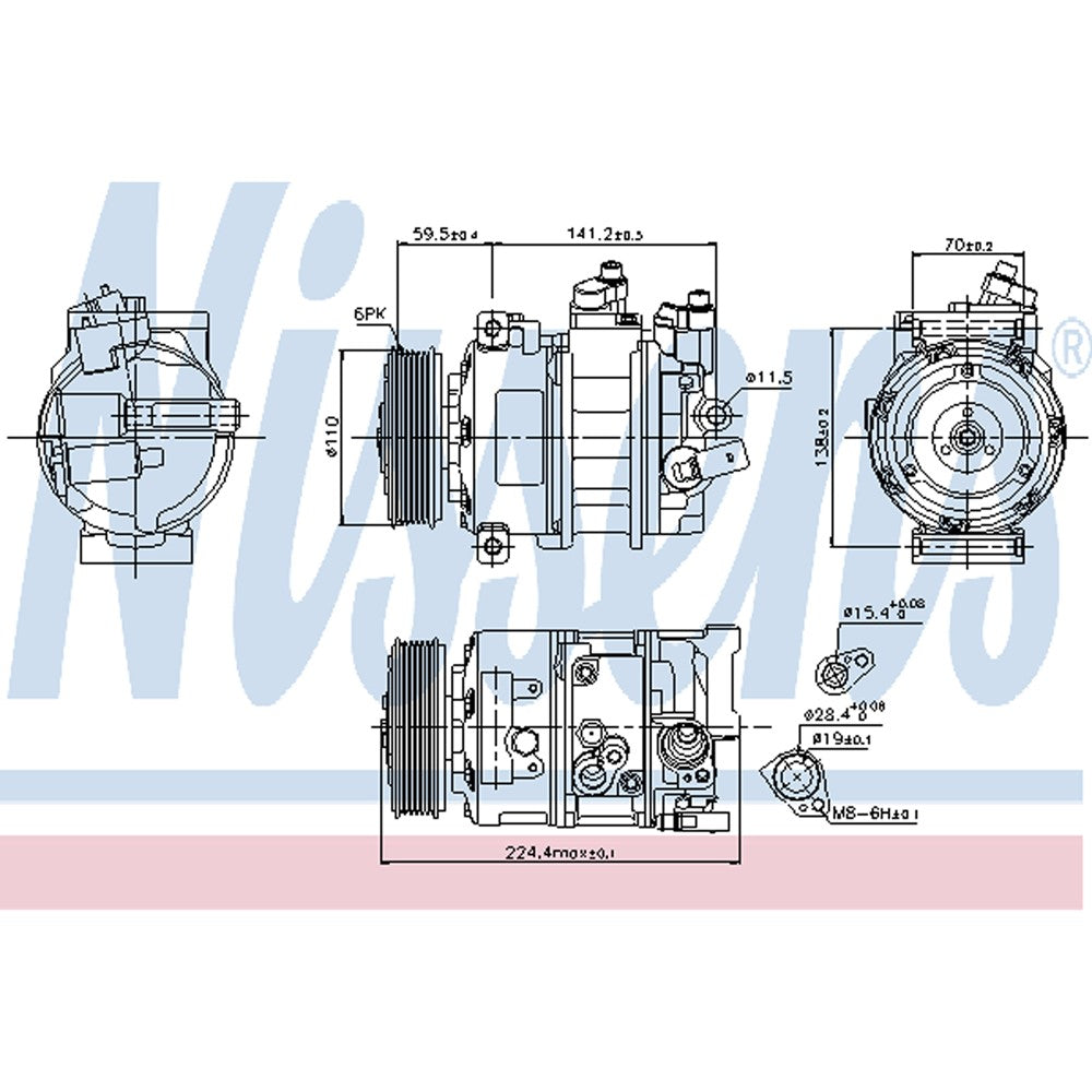 Radiator 2013-2015 Lexus Gs350