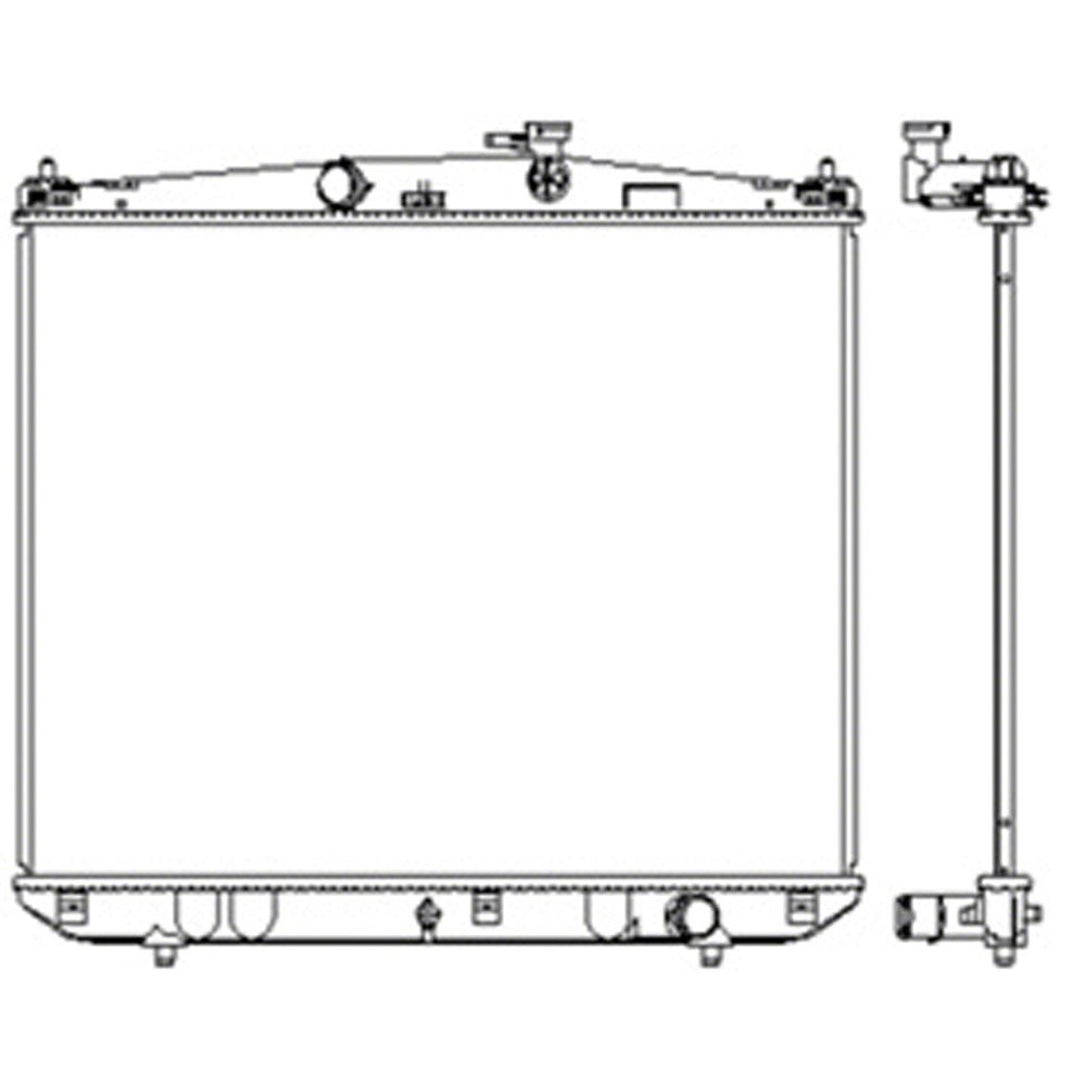 Radiator 2014-2019 Toyota Highlander