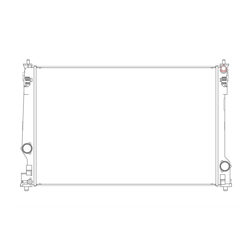 Radiator 2018-2025 Toyota Camry, Avalon, Rav4, Venza