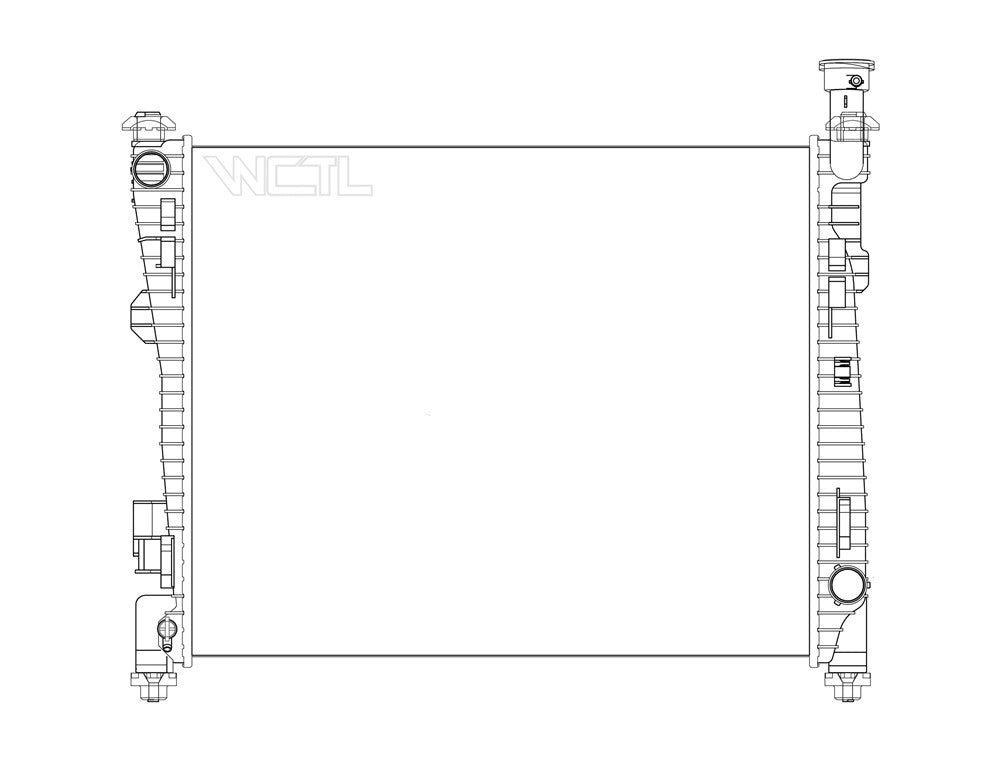 Radiator 2015-2020 Dodge Durango