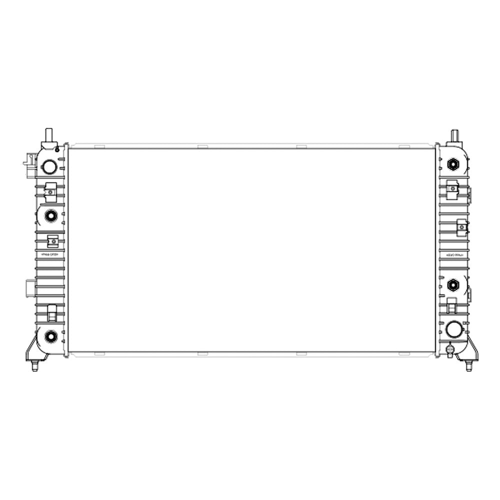 Radiator 2019-2021 Chevrolet Silverado 1500, Silverado 1500 Ld & Gmc Sierra 1500