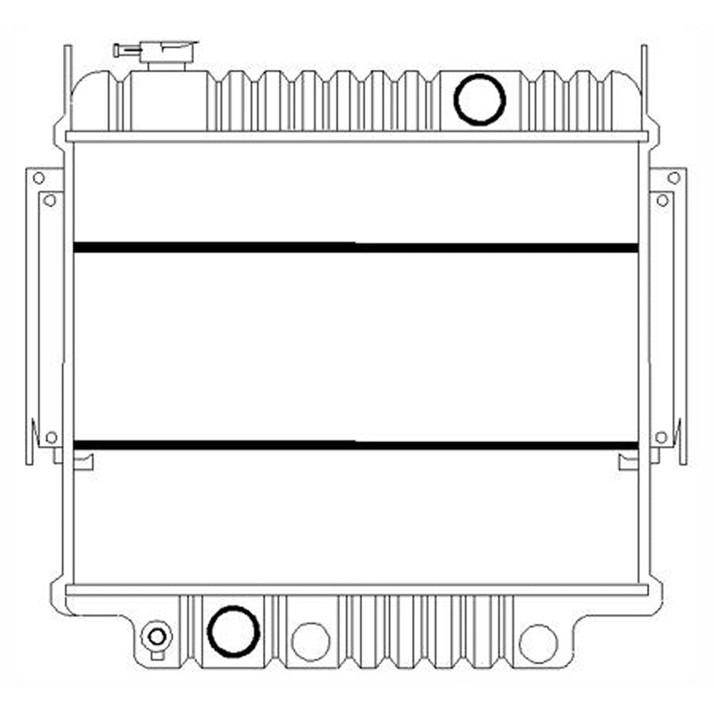Radiator 1992-1994 Ford Econoline Super Duty