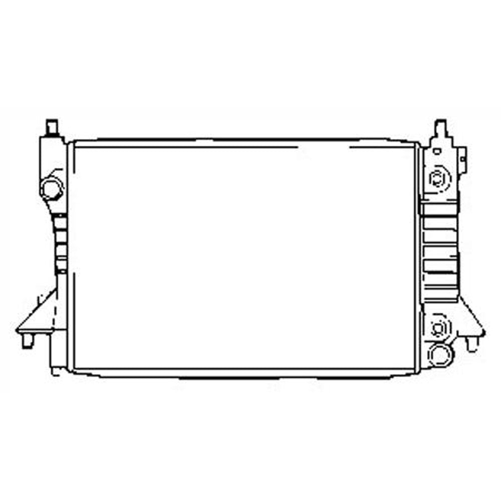 Radiator 1996-2007 Ford Taurus & Mercury Sable