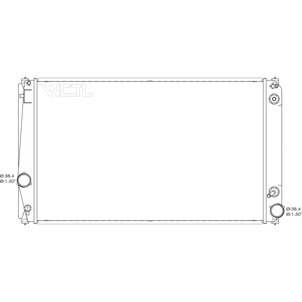 Radiator 2006-2012 Toyota Rav4