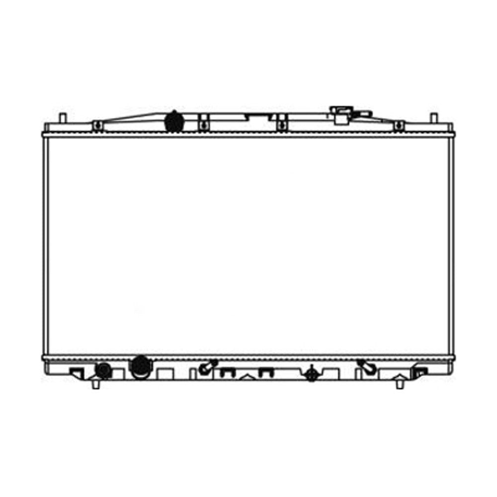 Radiator 2008-2012 Honda Accord