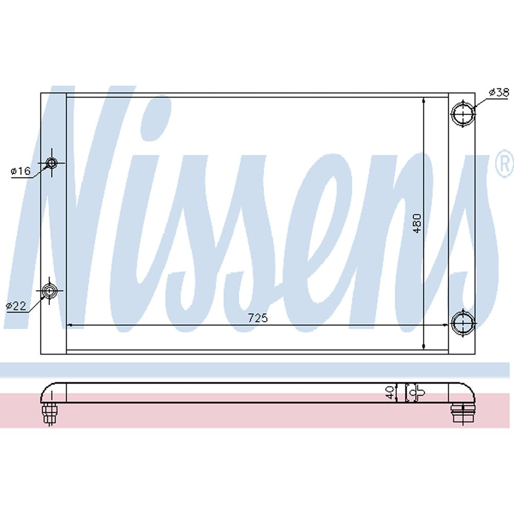 Radiator 2003-2007 Audi A8 Quattro, S8