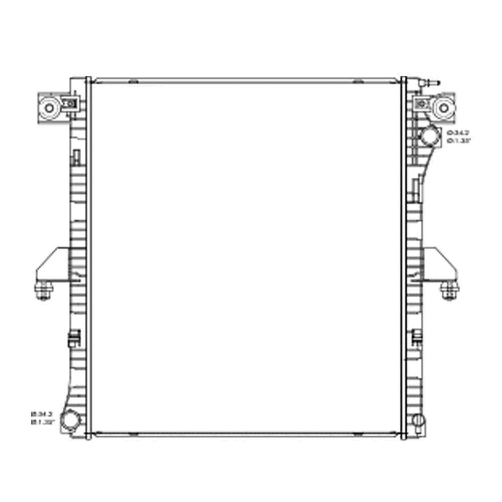 Radiator 2019-2023 Ford Ranger