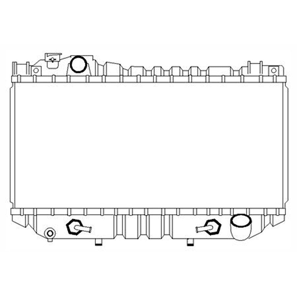 Radiator 1985-1988 Toyota Cressida