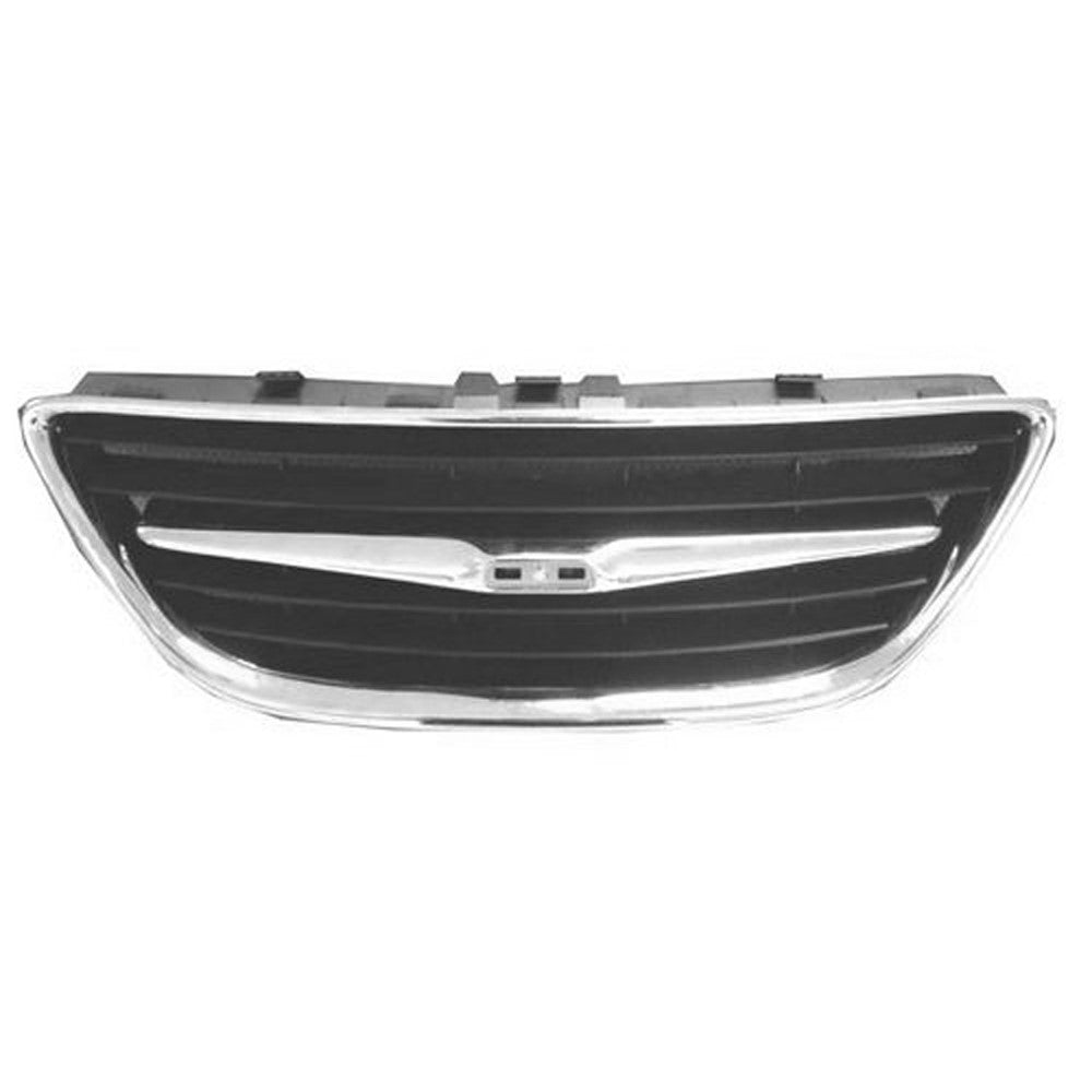 Front Center Grille 2003-2007 Saab 9-3