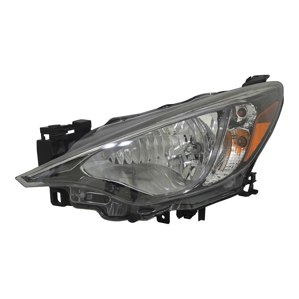 Front Left Driver Side Halogen Headlight Lens And Housing 2016-2020 Scion Ia & Toyota Yaris, Yaris Ia