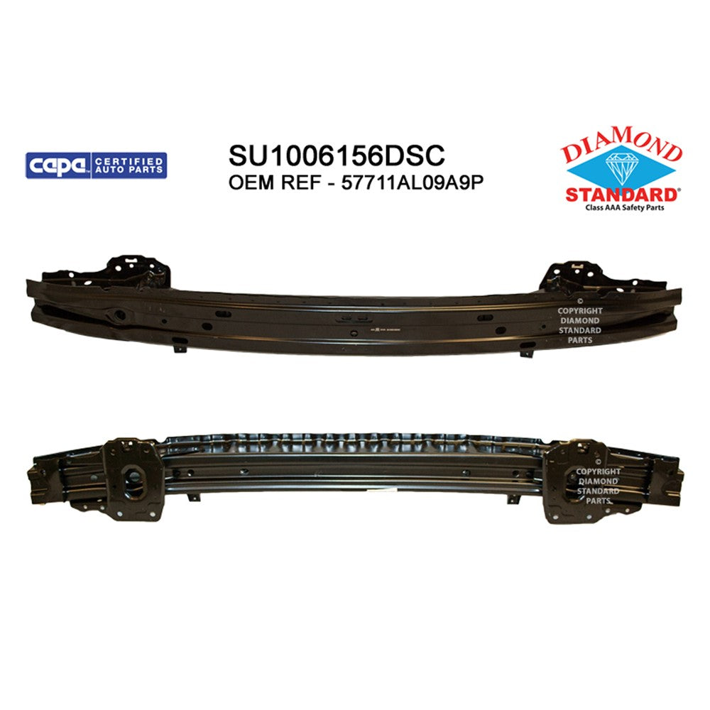 Front Bumper Impact Bar 2018-2019 Subaru Outback