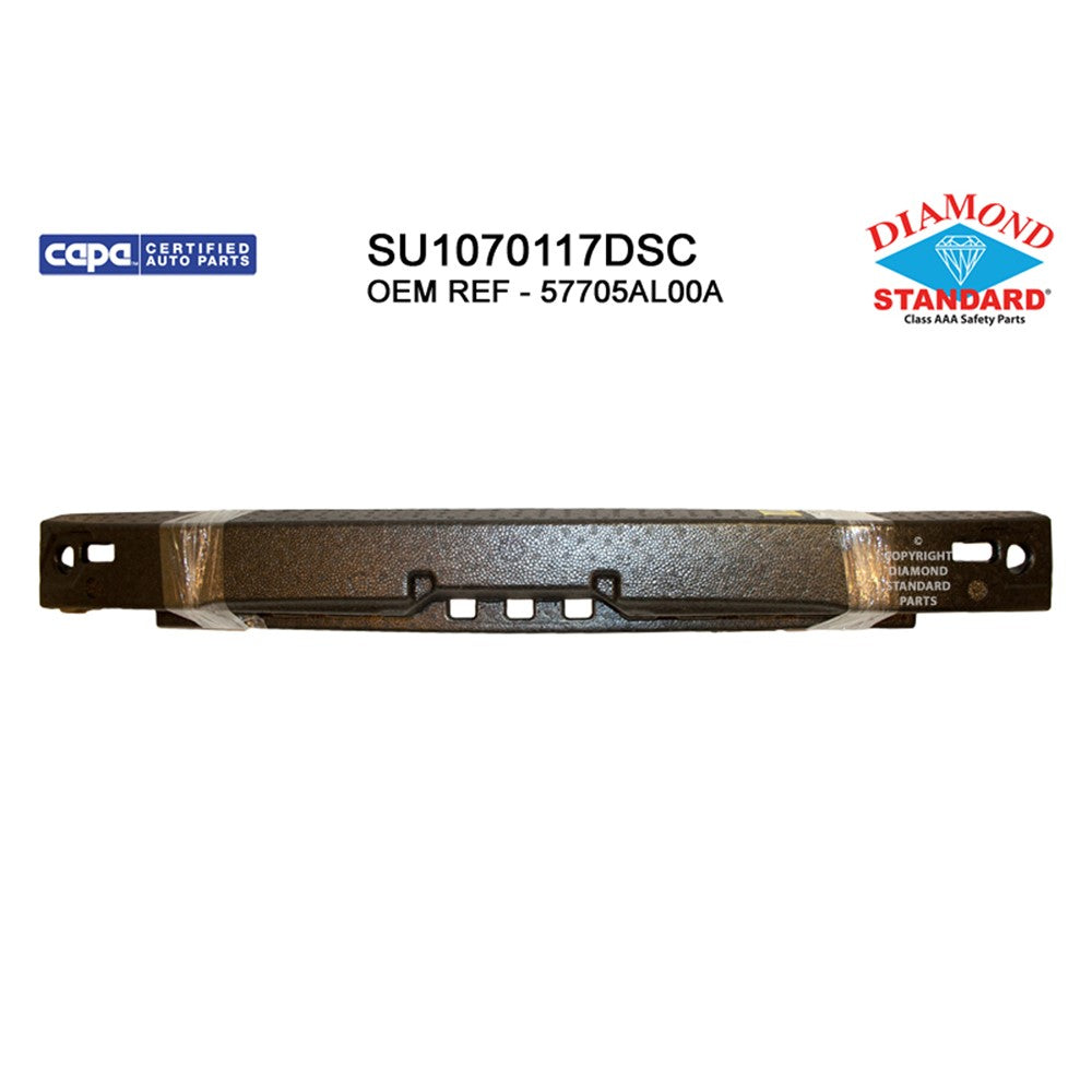 Front Bumper Impact Absorber 2015-2019 Subaru Legacy, Outback