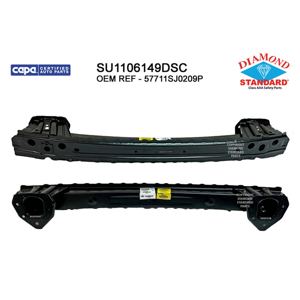 Rear Bumper Impact Bar 2019-2024 Subaru Forester