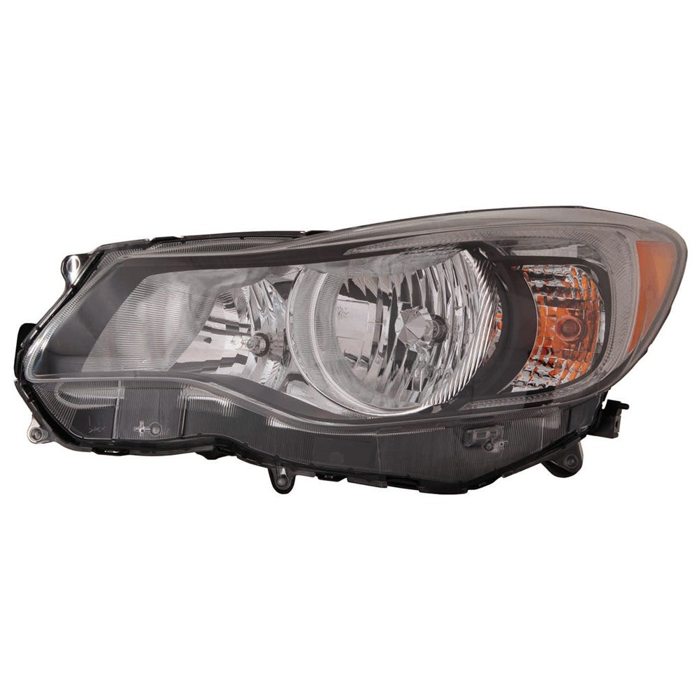 Front Left Driver Side Halogen Headlight Assembly 2012-2014 Subaru Impreza, Xv Crosstrek