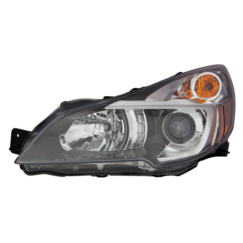 Front Left Driver Side Halogen Headlight Assembly 2013-2014 Subaru Legacy, Outback