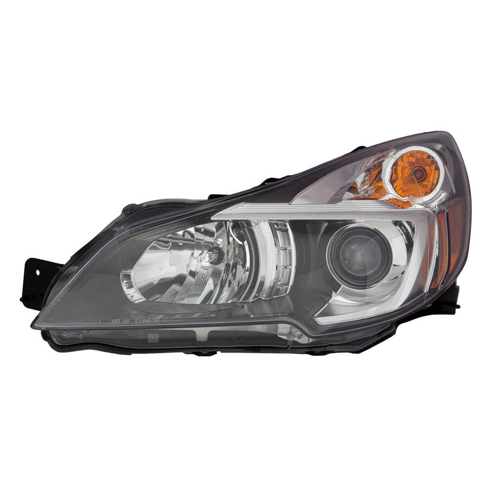 Front Left Driver Side Halogen Headlight Assembly 2013-2014 Subaru Legacy, Outback