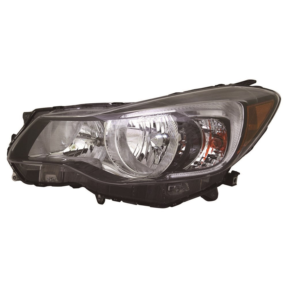 Front Left Driver Side Halogen Headlight Assembly 2015-2016 Subaru Impreza